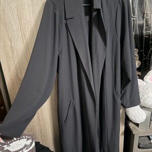 Torrid Black Trench Coat for Women